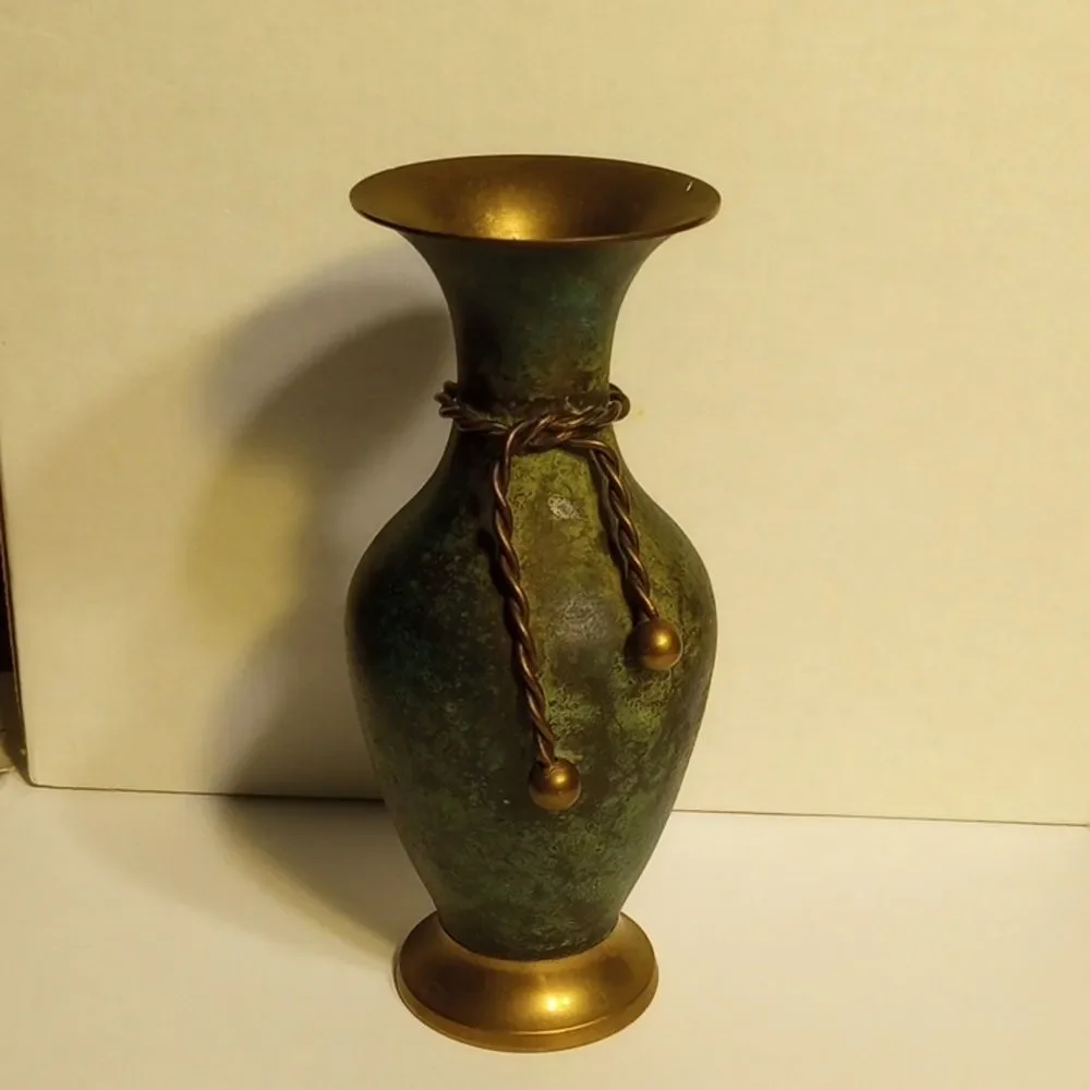Small Vintage Brass Vase
